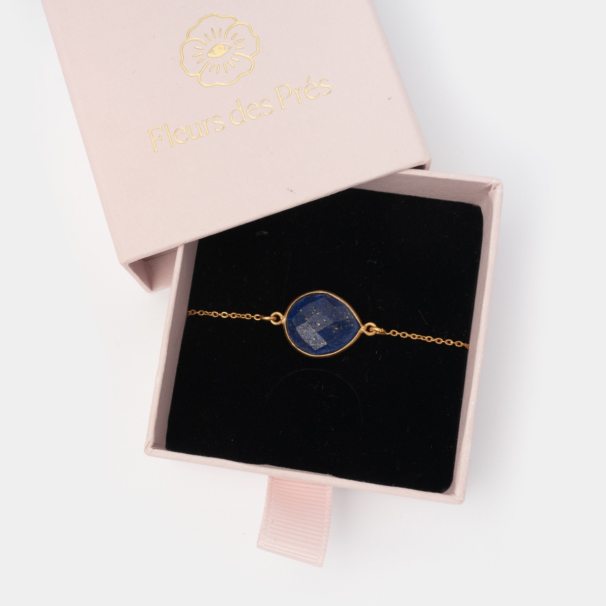 Armband Lola Lapislazuli - Fleurs des Prés