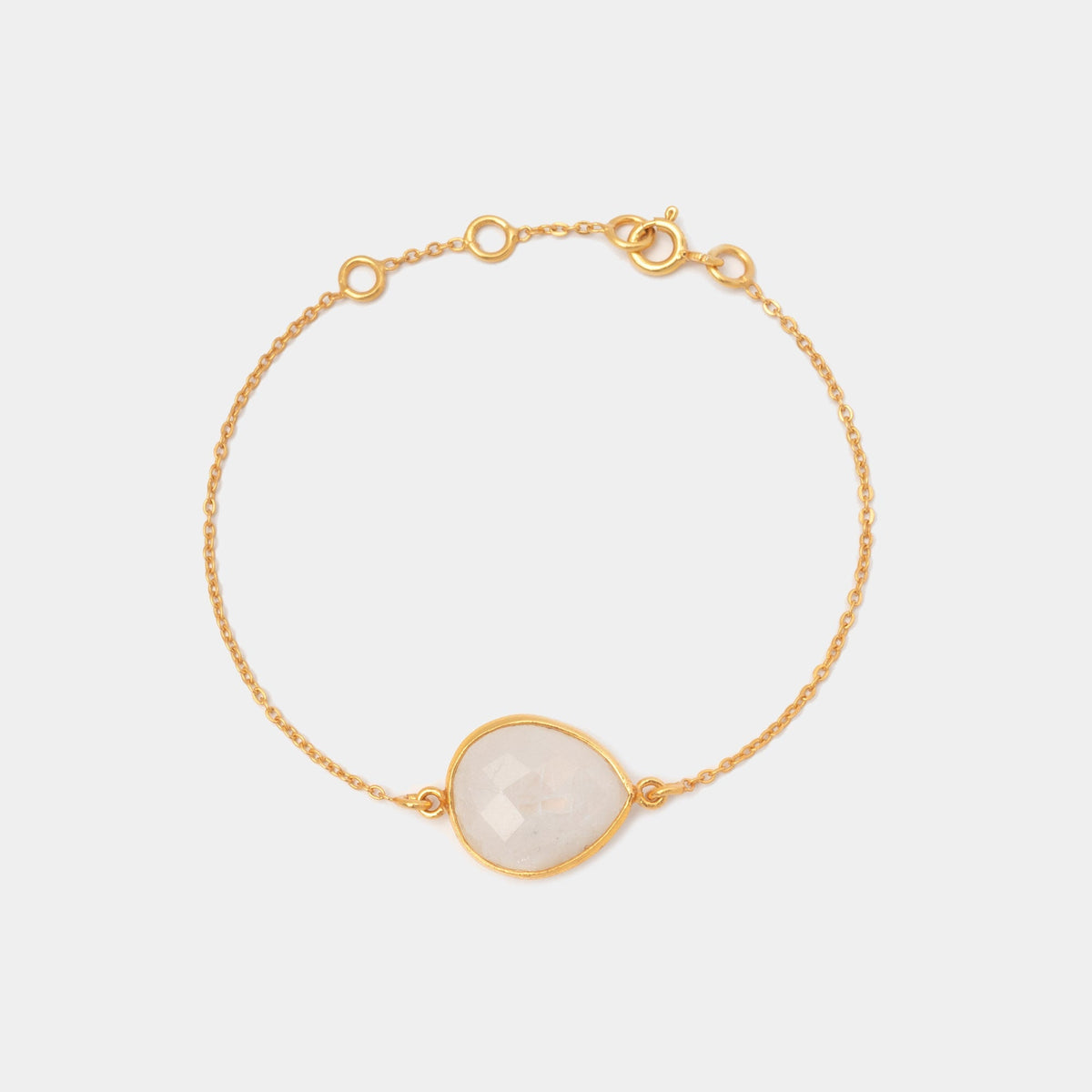 Armband Lola Moonstone - Fleurs des Prés