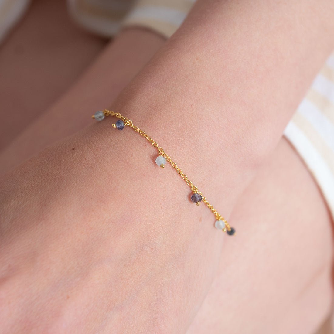 Armband Nizza Ocean Gold - Fleurs des Prés