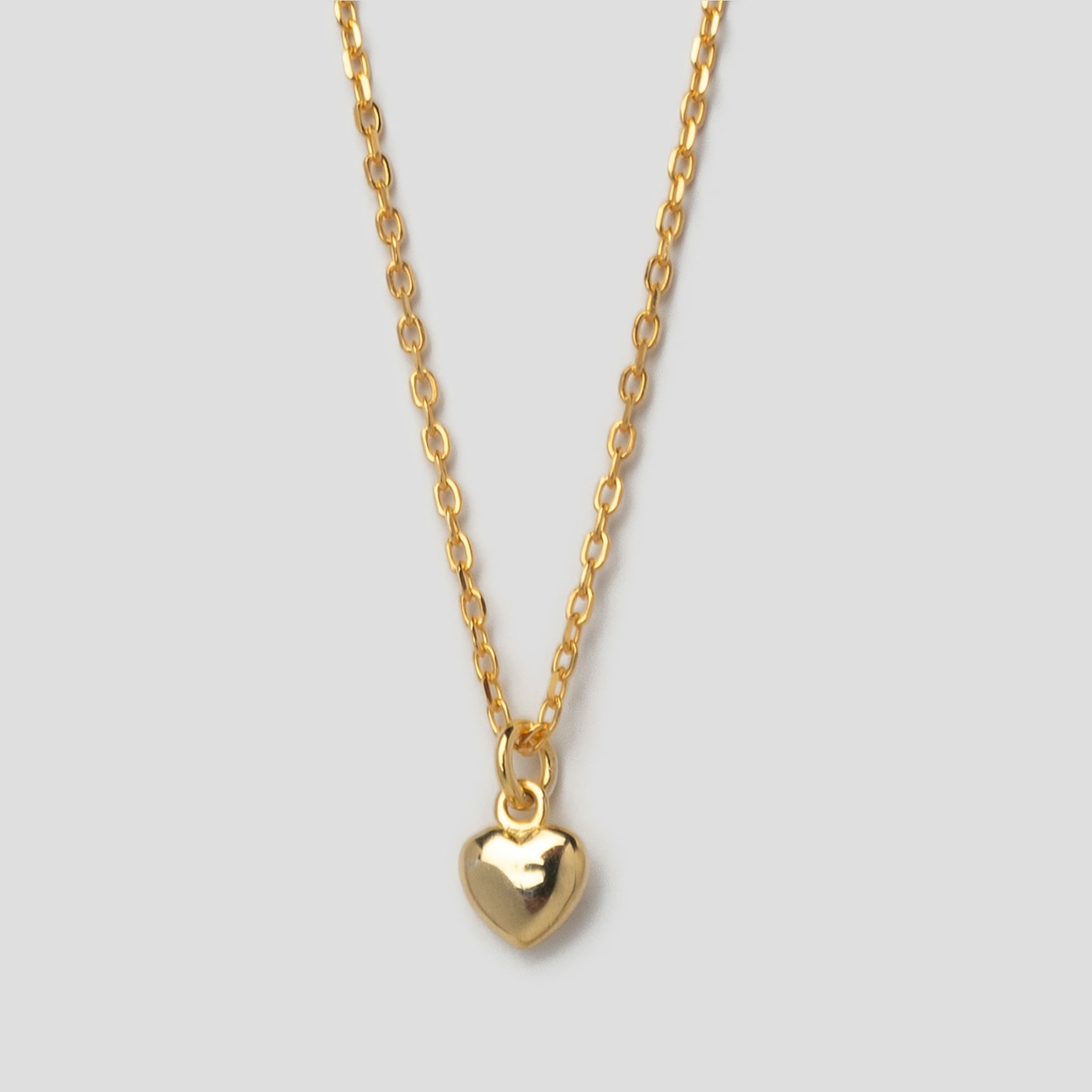 Halskette Cœur mit Mini Herz - Gold - Fleurs des Prés