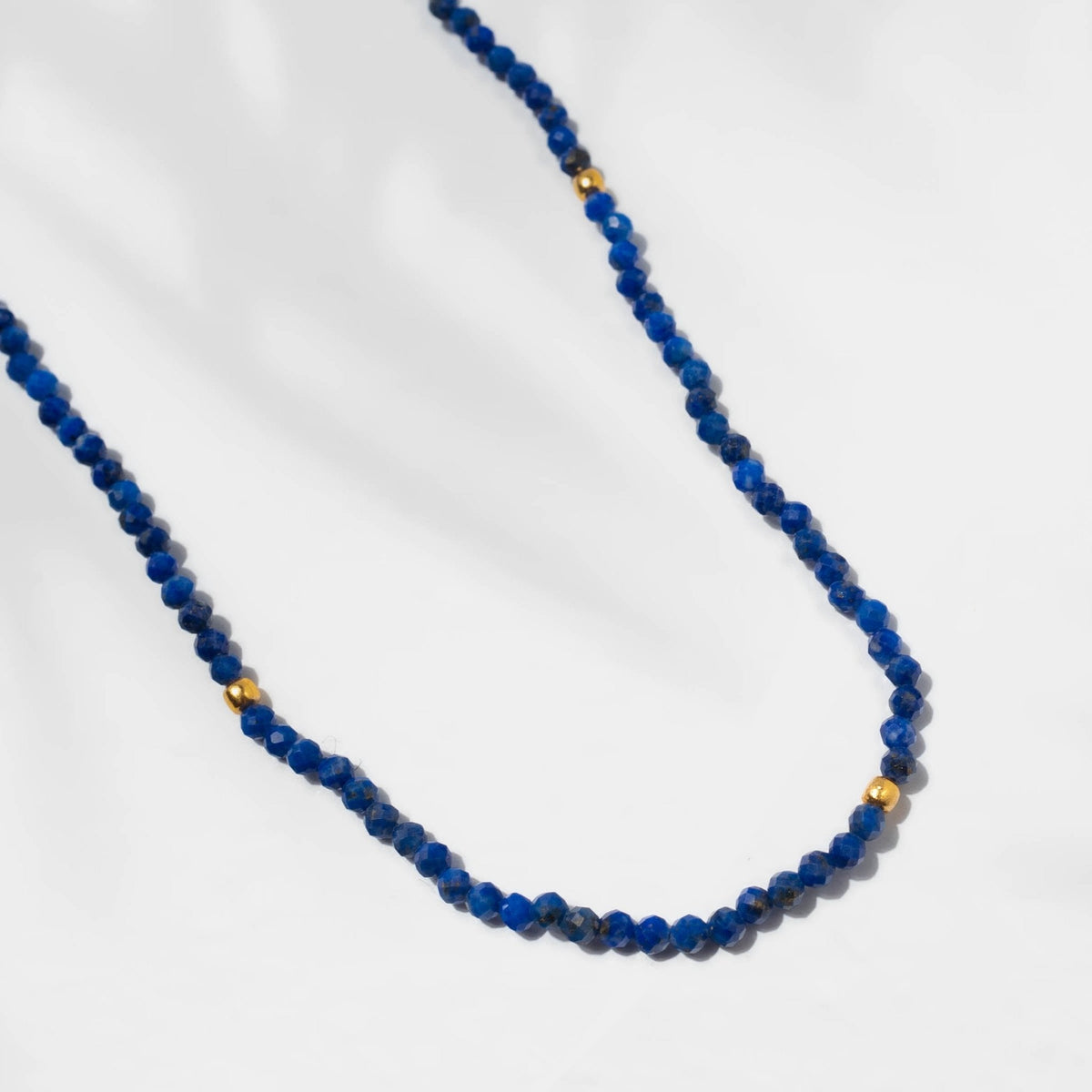 Halskette Elle Lapislazuli - Fleurs des Prés