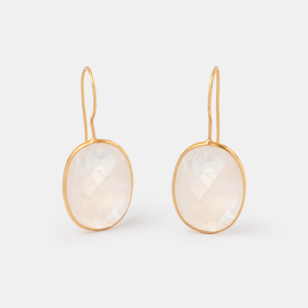 Ohrringe Leonor Moonstone - Fleurs des Prés Jewelry