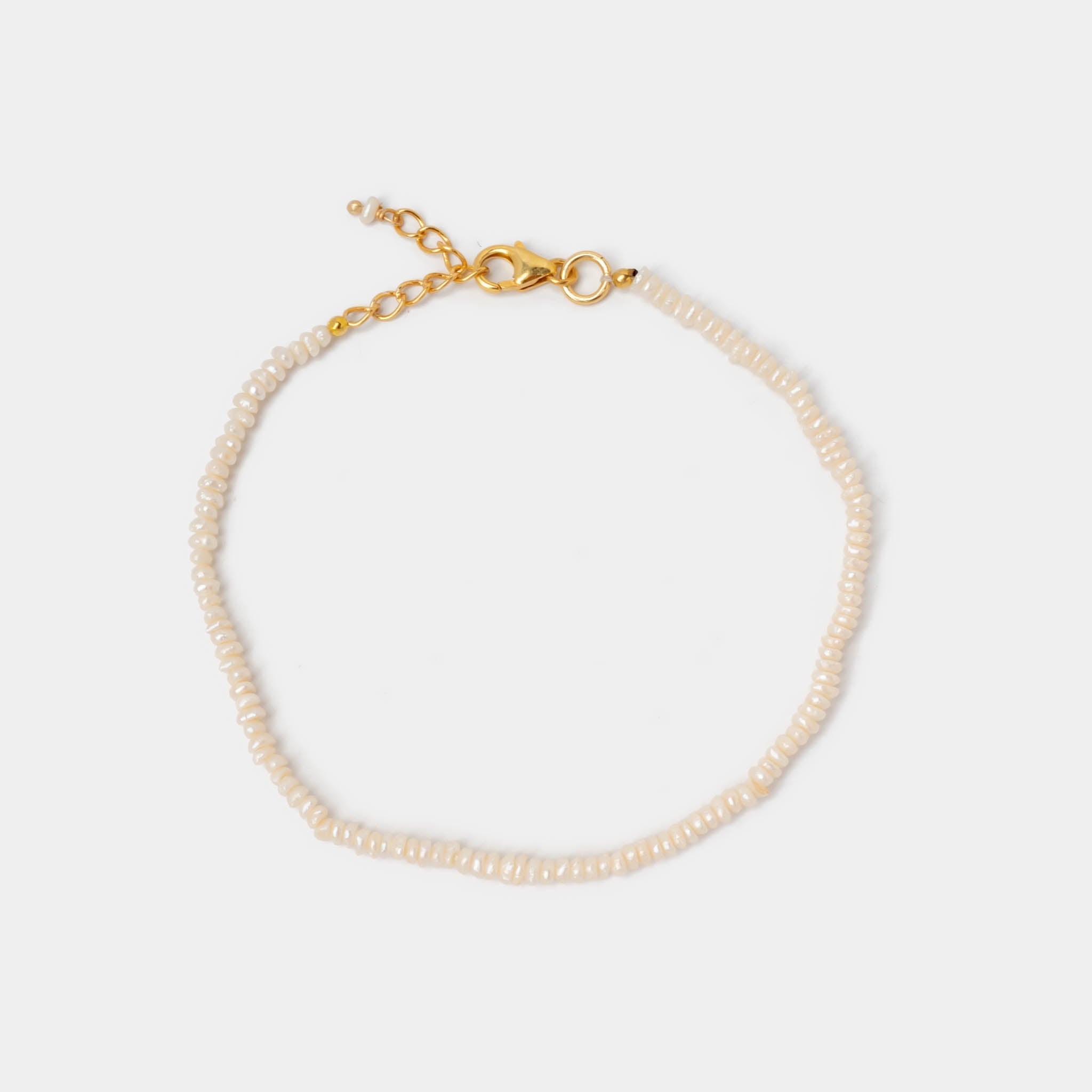 Perlenarmband Sense mit Süßwasserperlen - Fleurs des Prés
