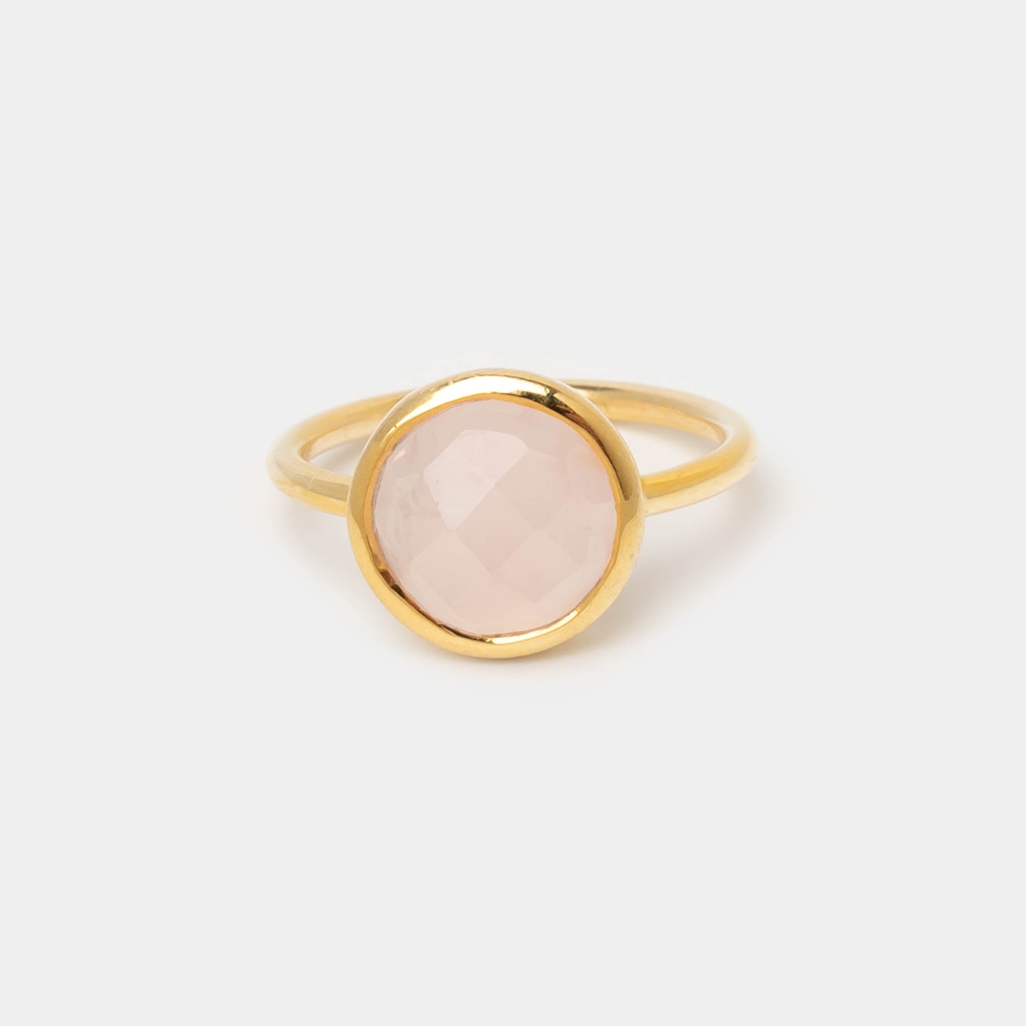 Ring Coco Rosenquarz - Fleurs des Prés
