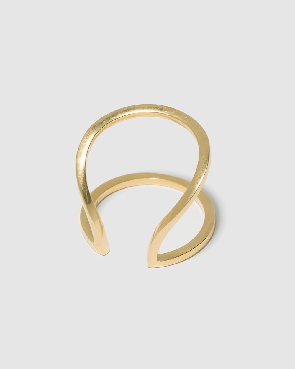 By Boe Frame Ring Vergoldet - Detail Image 1
