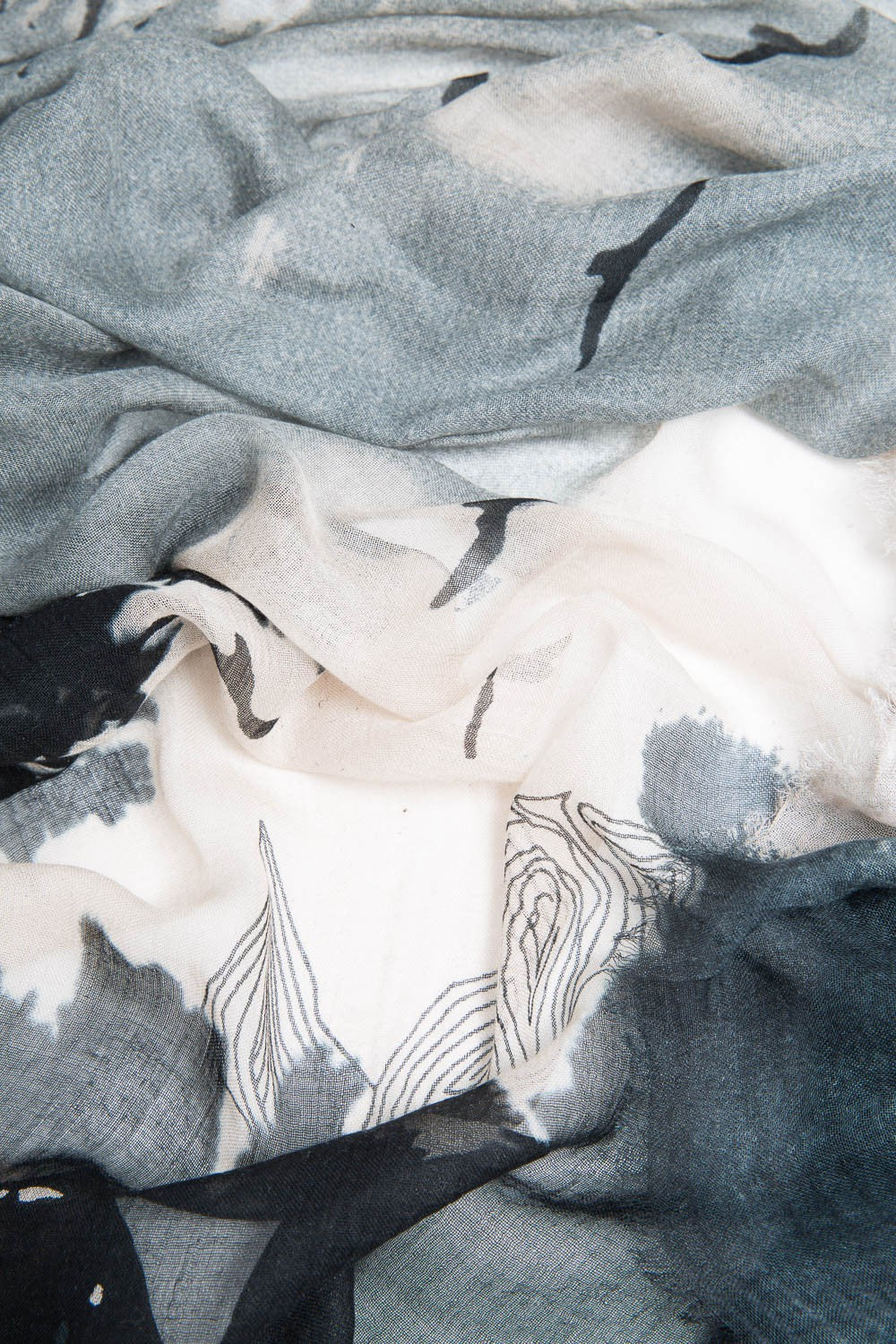 Becksondergaard Modal Wollschal Brighton Black - Detail Image 2