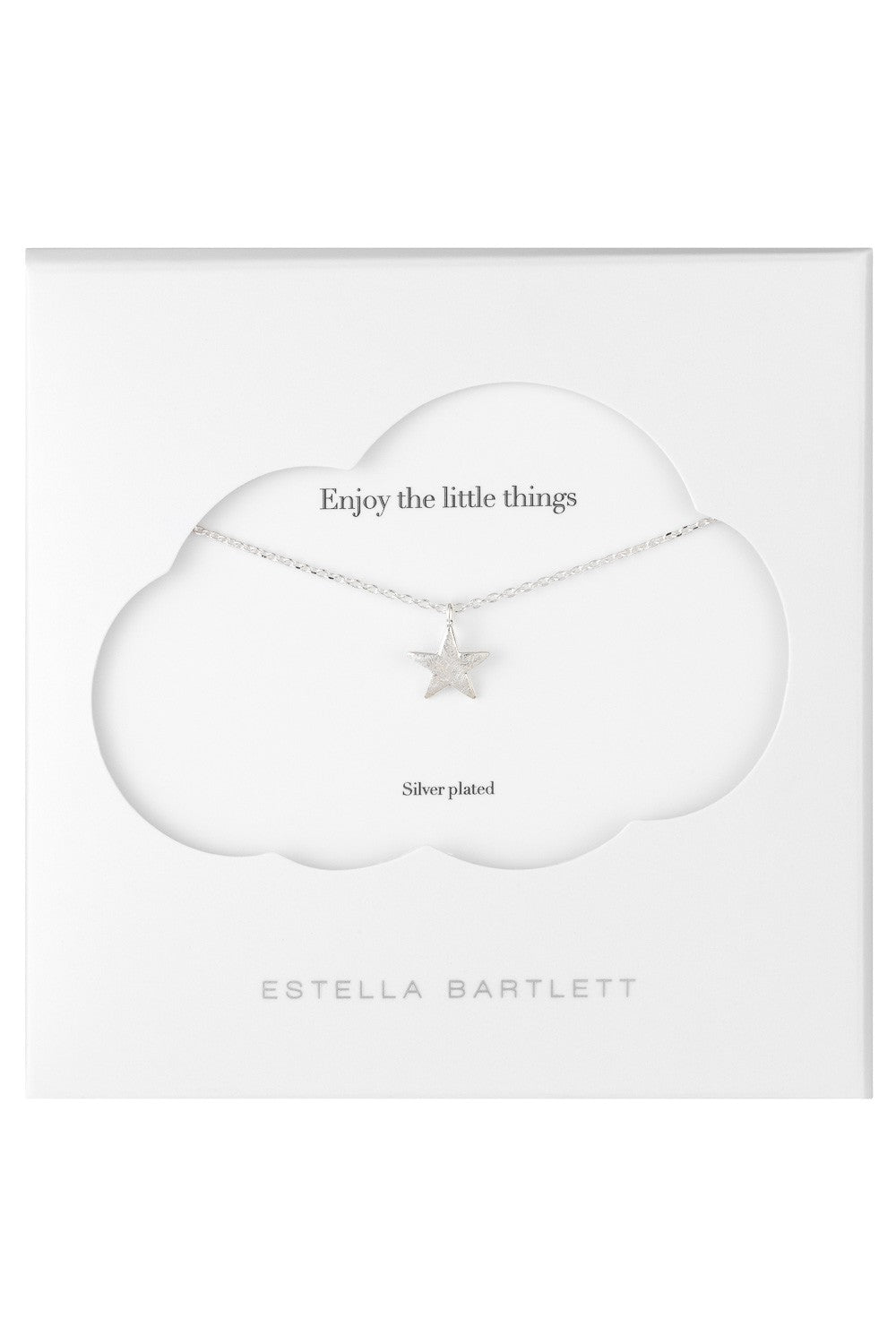 Estella Bartlett Halskette Mini Star Silber - Detail Image 1