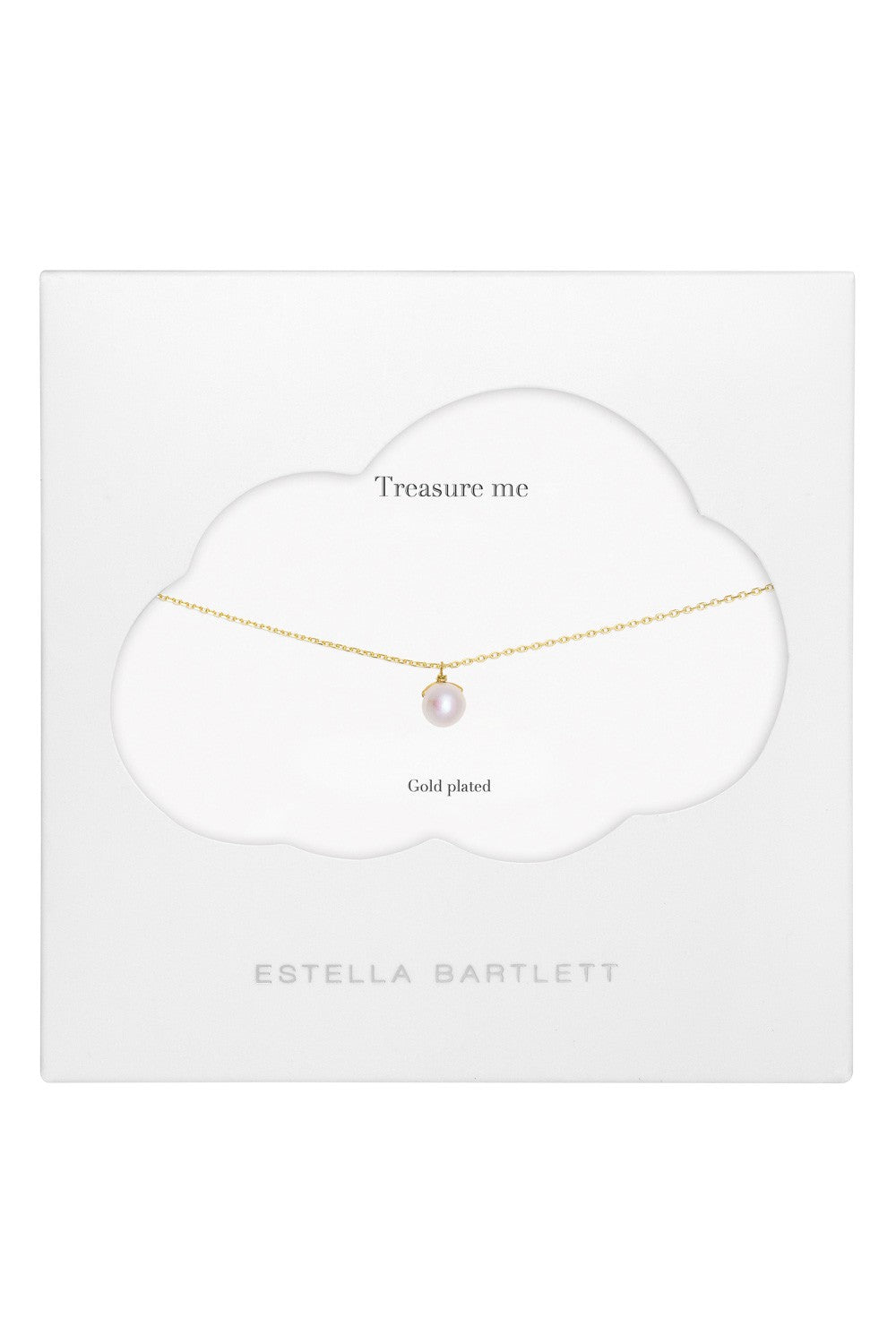 Estella Bartlett Halskette Perle Vergoldet - Detail Image 2