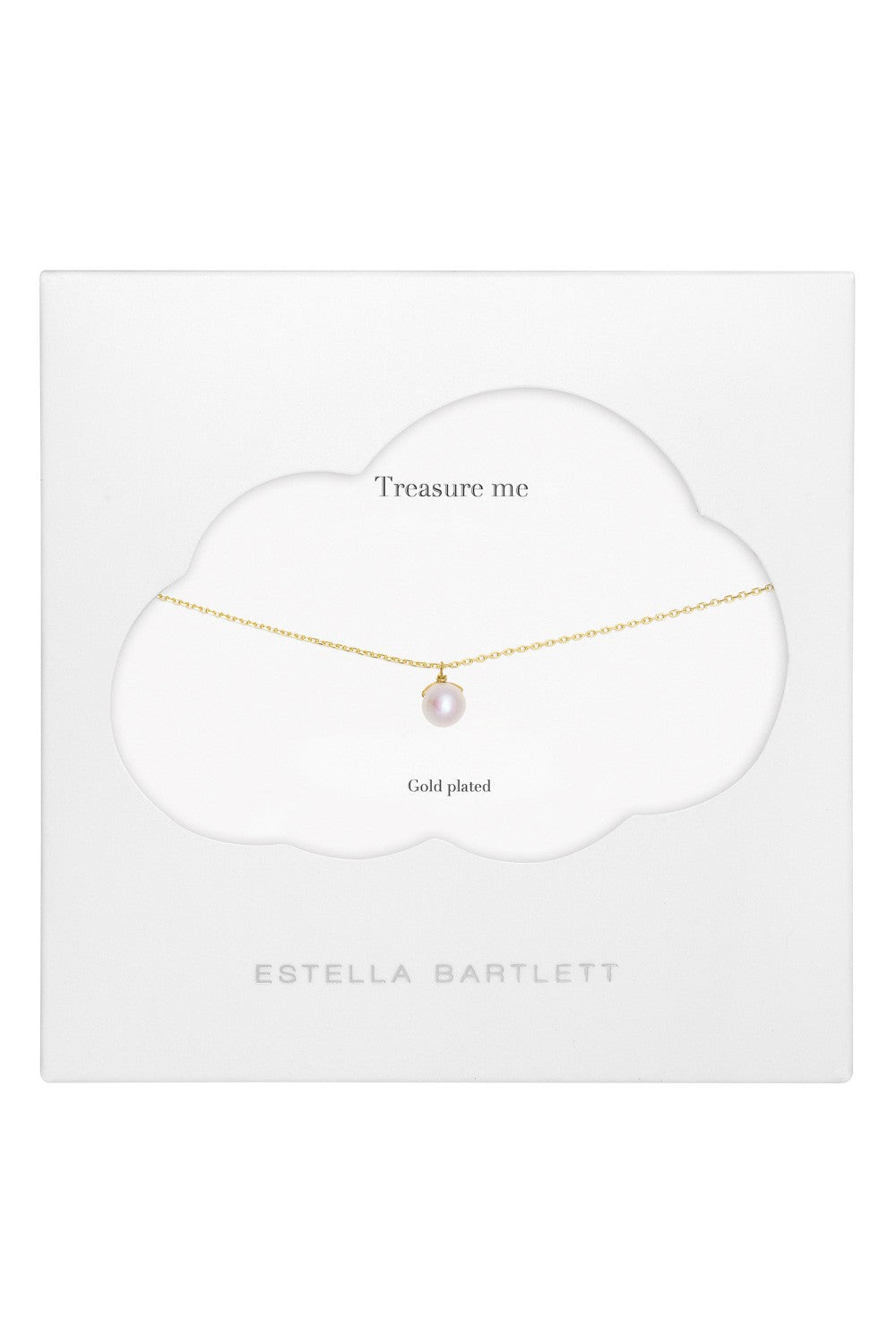Estella Bartlett Halskette Perle Vergoldet - Detail Image 2