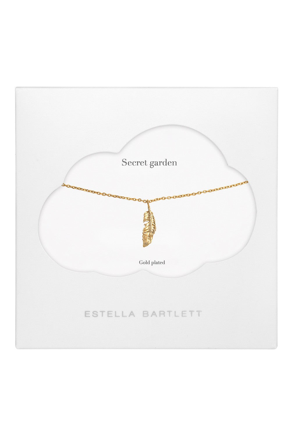 Estella Bartlett Halskette Feder Vergoldet - Detail Image 2