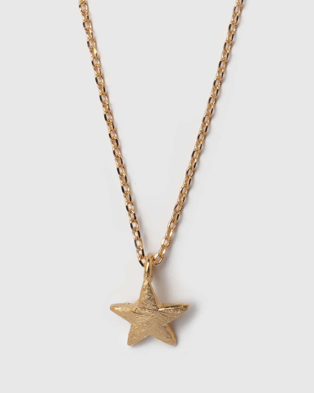 Halskette Mini Star Vergoldet