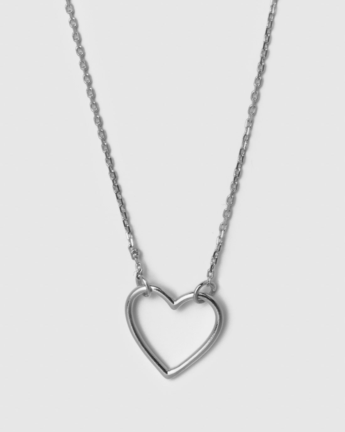 Halskette Open Heart Silber