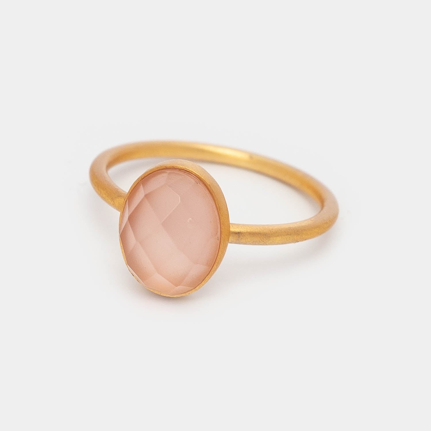 Ring Claire Pink Chalcedony