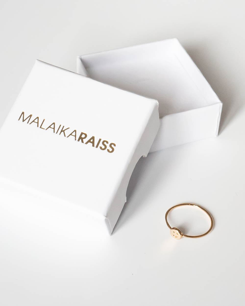 Malaika Raiss Ring Smiley Face - Detail Image 1