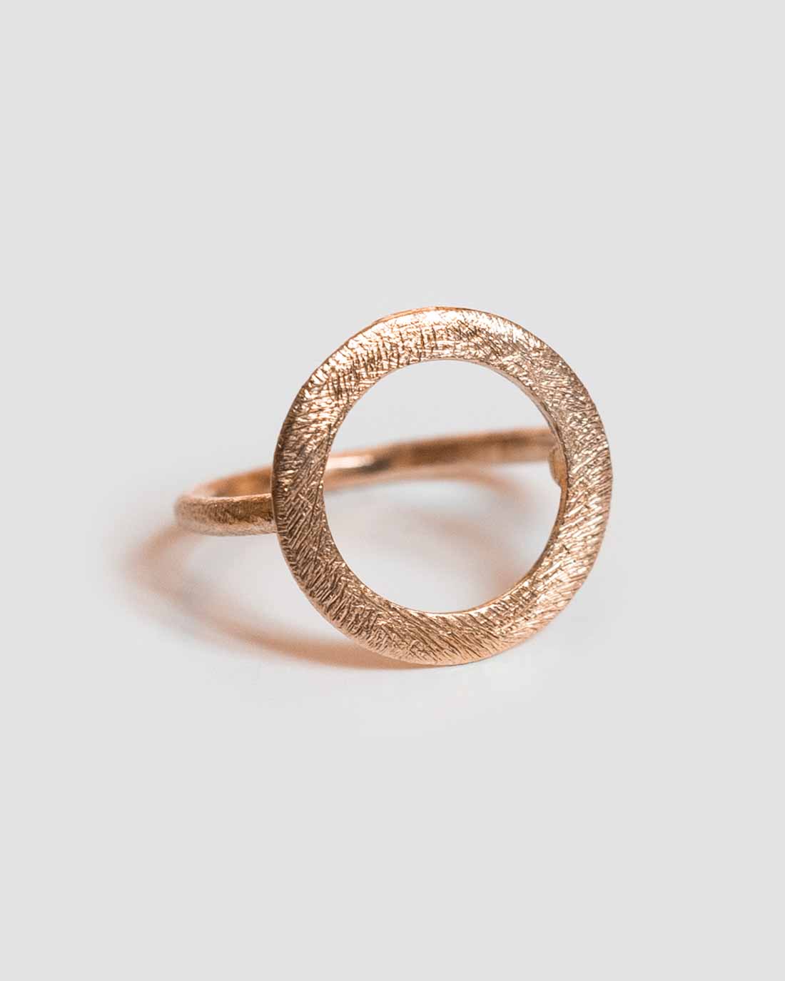 Ring Open Coin - Roségold