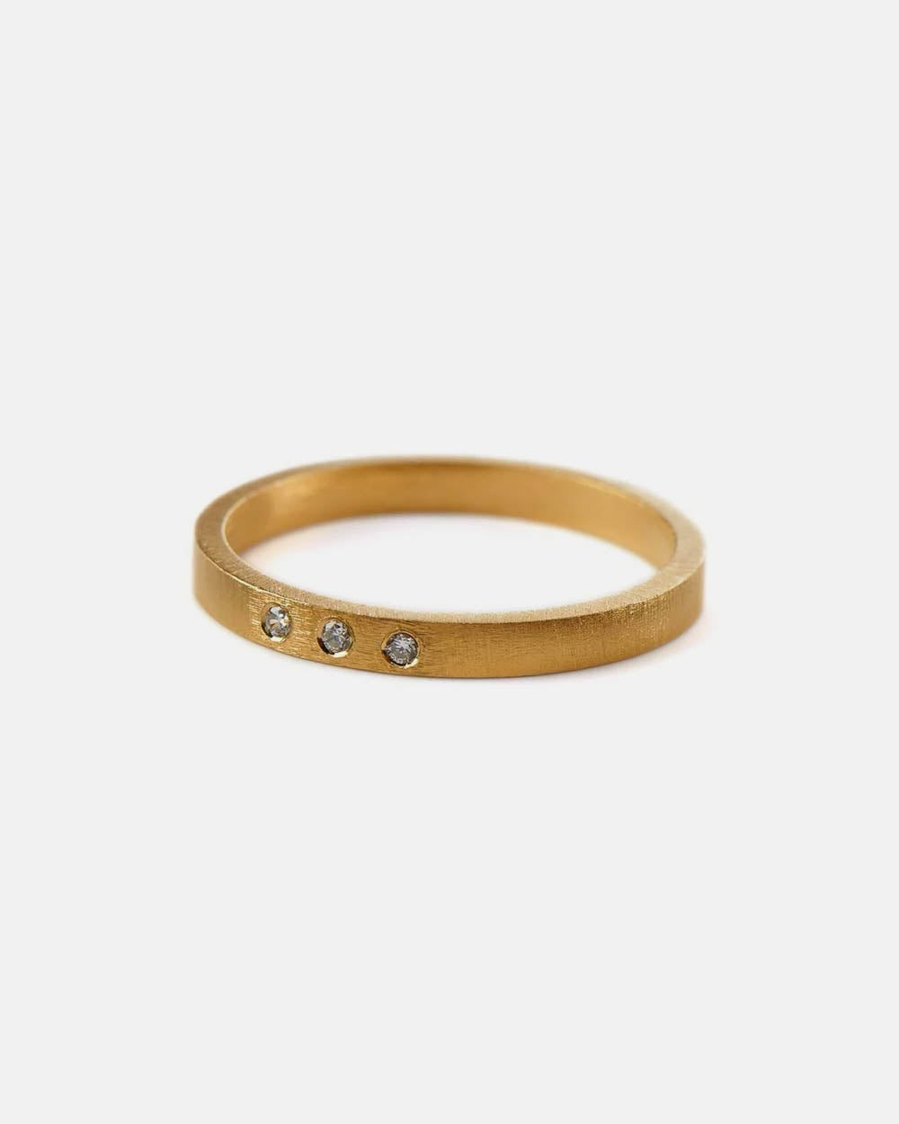 Pernille Corydon Ring Petite Alliance Triple Grosse 52 55 Gold