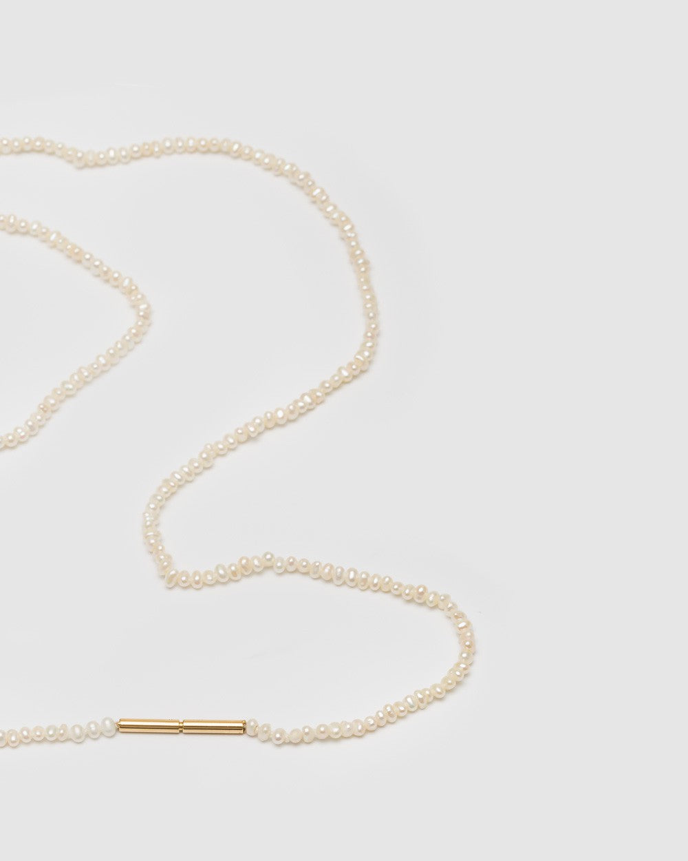 Saskia Diez Halskette Fine Pearls 18 Karat Gold - Detail Image 1