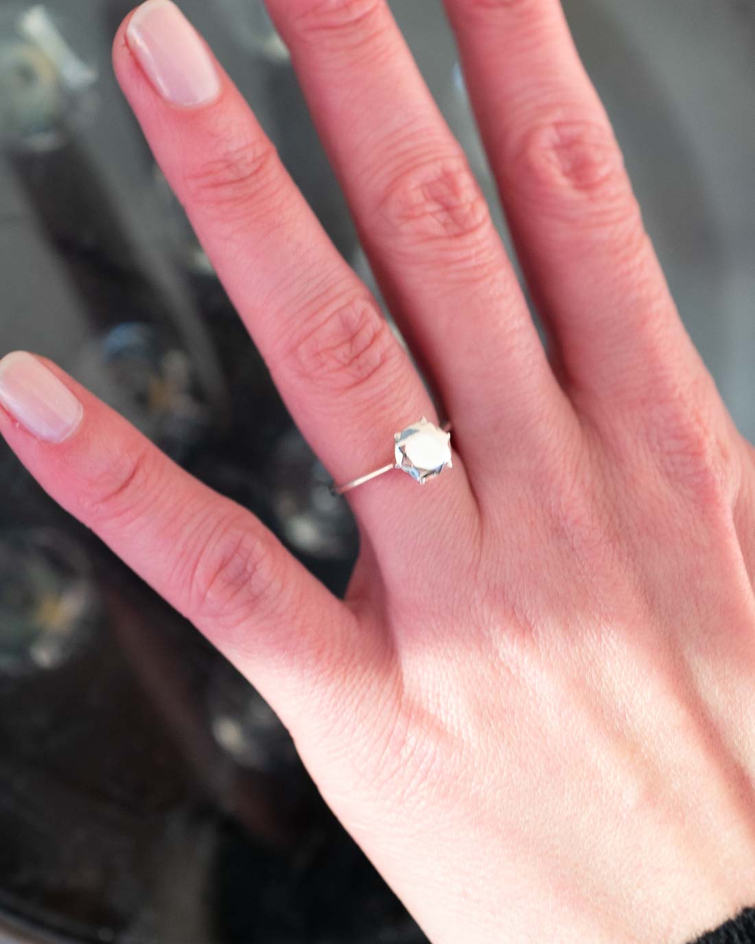 Saskia Diez | Ring Diamant Silber ➤ Bei Styleserver