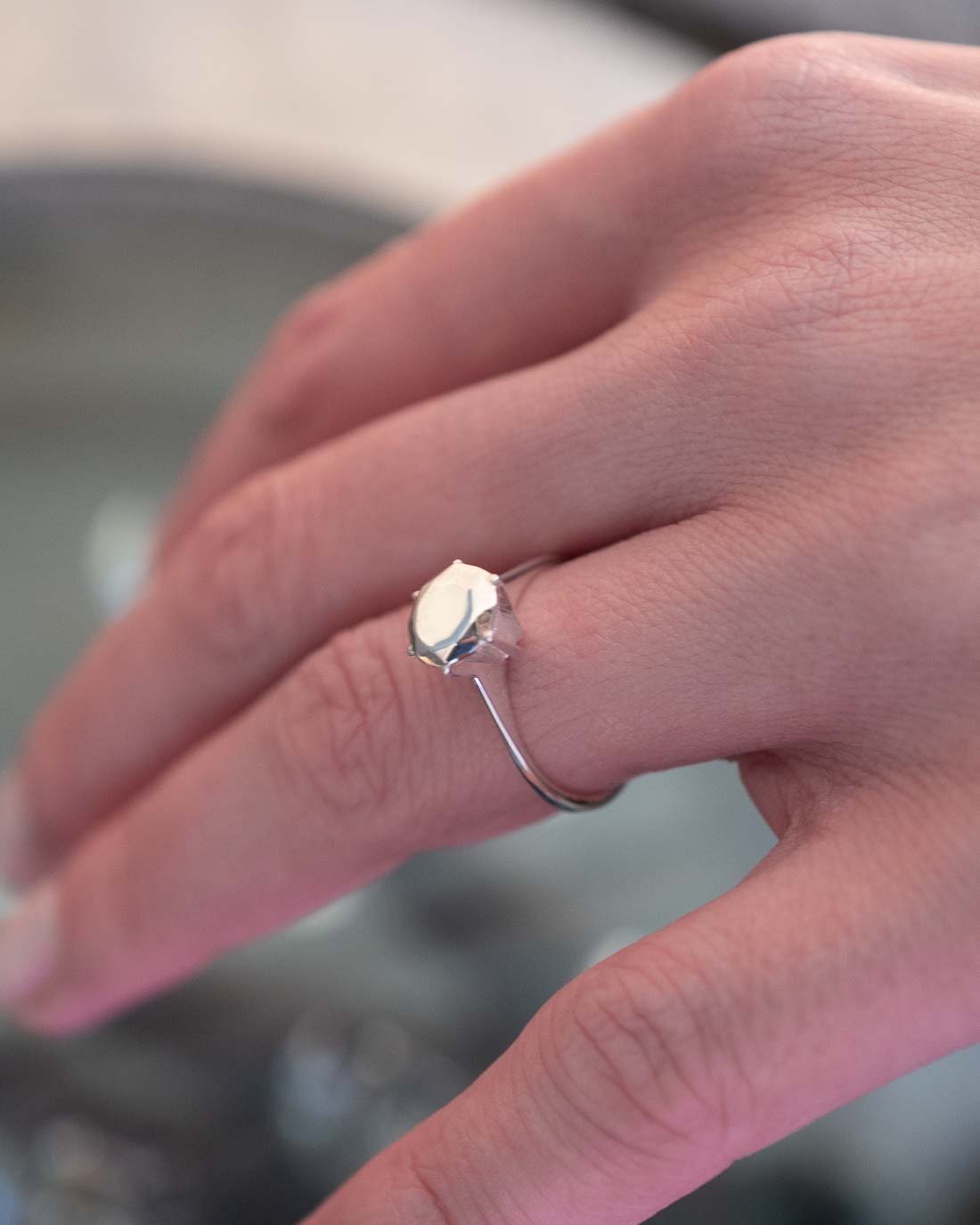Saskia Diez | Ring Diamant Silber ➤ Bei Styleserver