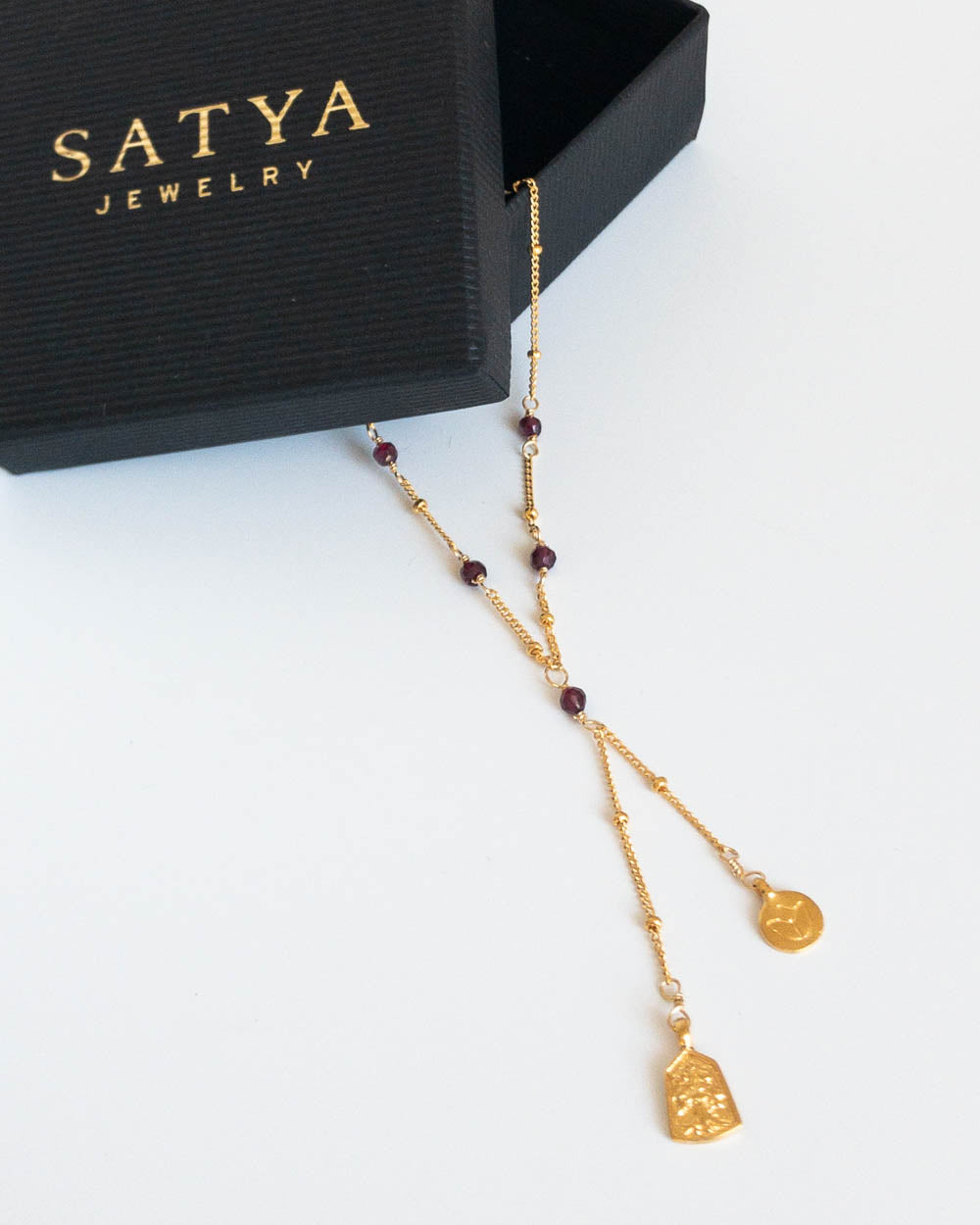 Satya Halskette Mit Lotus Und Baum Des Lebens - Detail Image 2